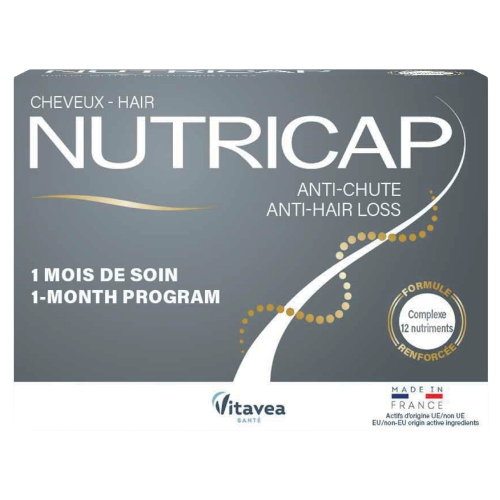 NUTRISANTÉ – Nutricap Anti-chute 1mois 30 Gelules