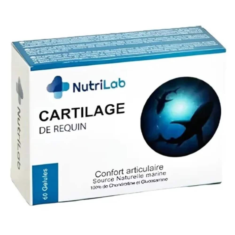 NUTRILAB – Cartilage De Requin 60 Gelules