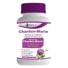 NUTRILAB – Extrait Chardon-marie Extra Fort 50% Silymarine Harmonie De L&rsquo;organisme – 60 Gélules