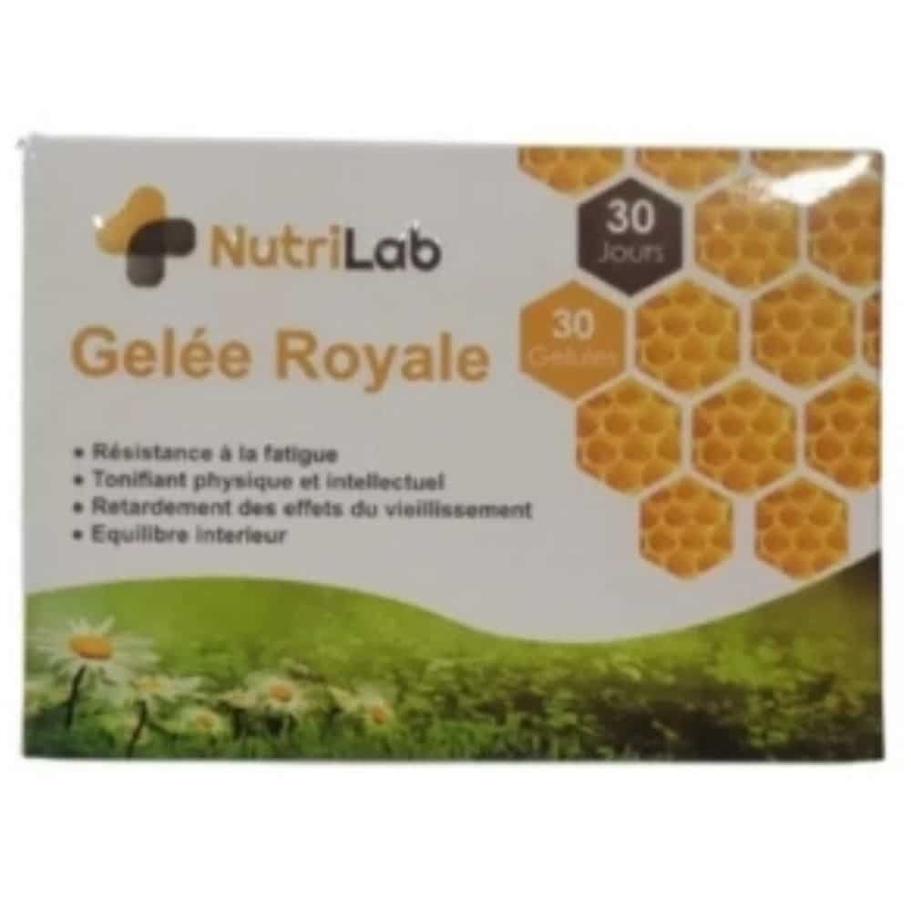 NUTRILAB – Gelee Royale Pollen – 30 Gélules