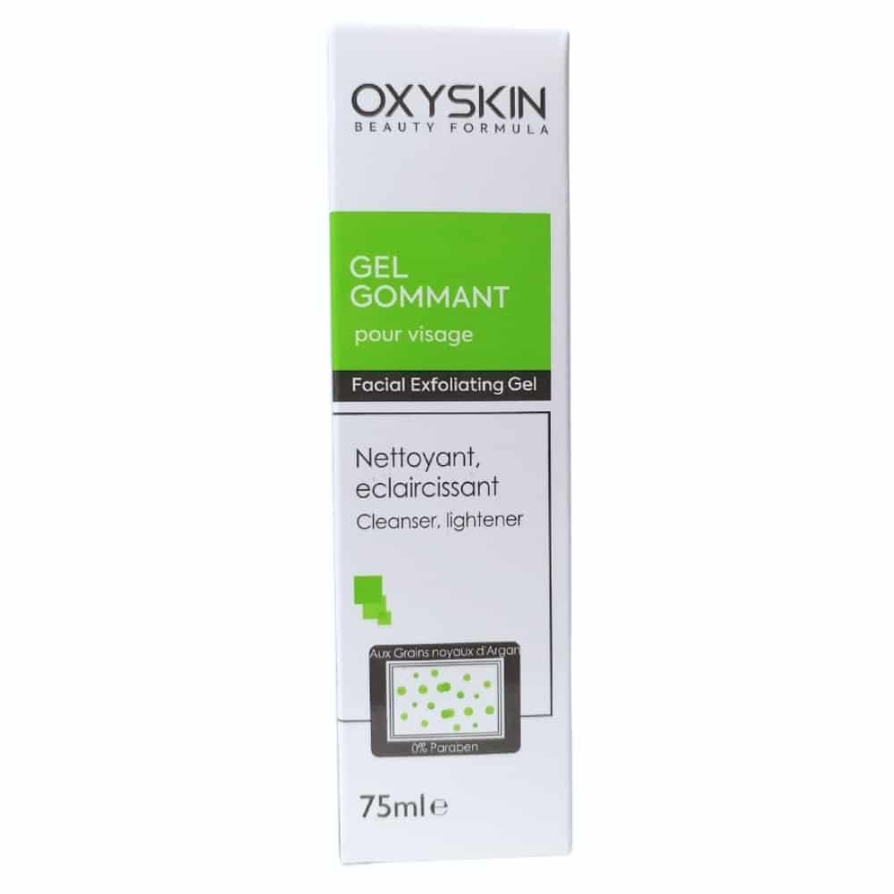 OXYSKIN – Gel Gommant Eclaircissant Nettoyant – 75ml