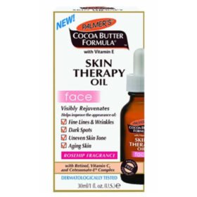 PALMER&rsquo;S – Huile Thérapeutique Visage Parfumée À La Rose – 30ml