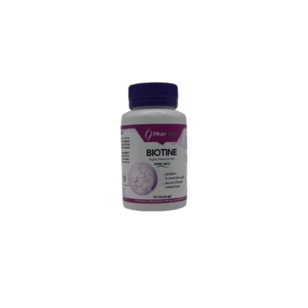 PHORMAX – Biotine 60 Gelules