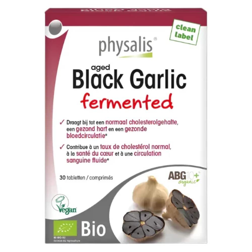 PHYSALIS – Ail Noir Fermenté – 30 Comprimés