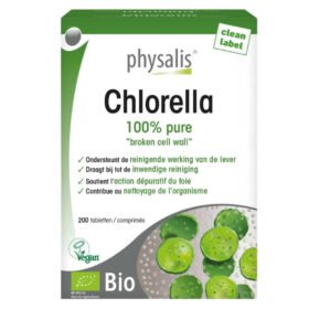 PHYSALIS – Chlorella 100% Pure Action Du Foie – 200 Comprimés