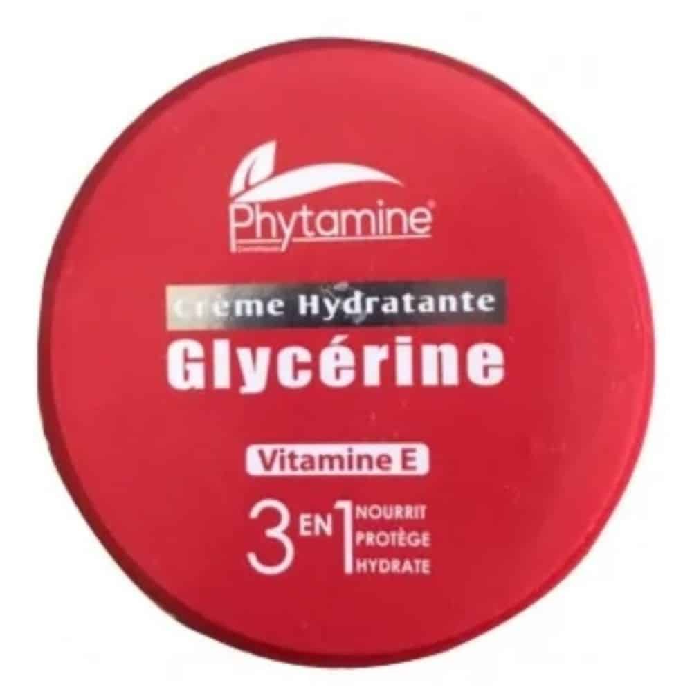 PHYTAMINE – Crème Hydratante Glycérine 3en1 Vitamine E – 50g