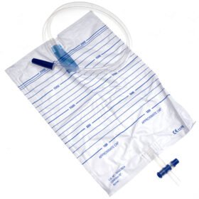 Poche à urine avec Valve en T