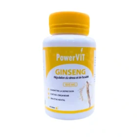 POWERVIT – Ginseng 500mg 60 Gelules