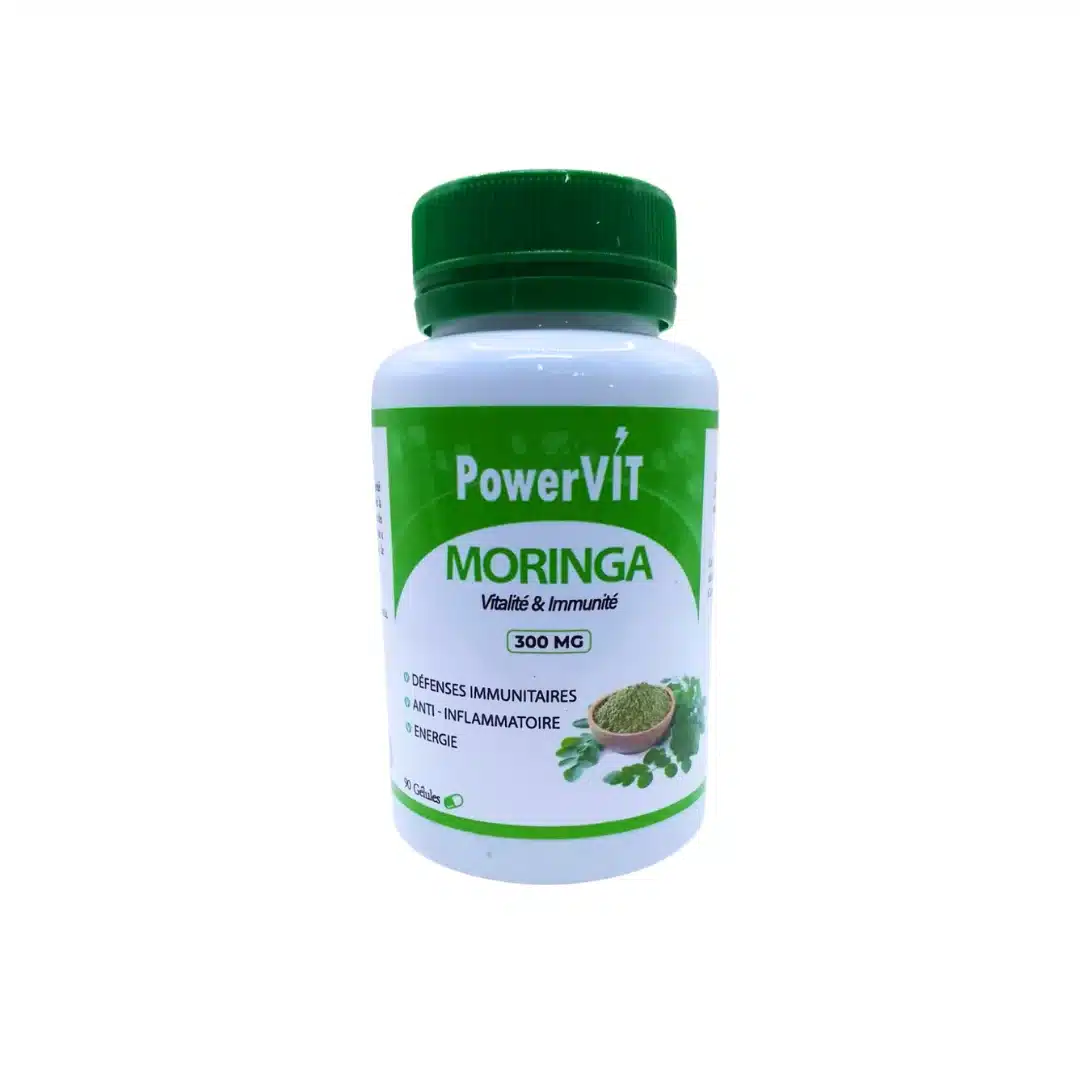 POWERVIT – Moringa 300mg 90 Gelules
