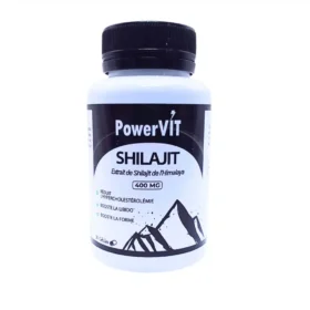 POWERVIT – Shilajit 400mg 30 Gelules
