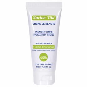 RACINE-VITA – Crème De Beauté Hydratation Intense Soin Eclaircissant Extrait De Concombre – 100ml