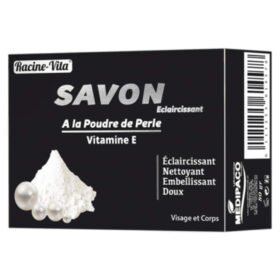RACINE-VITA – Savon Éclaicissant Poudre De Perle Vitamine E – 80g