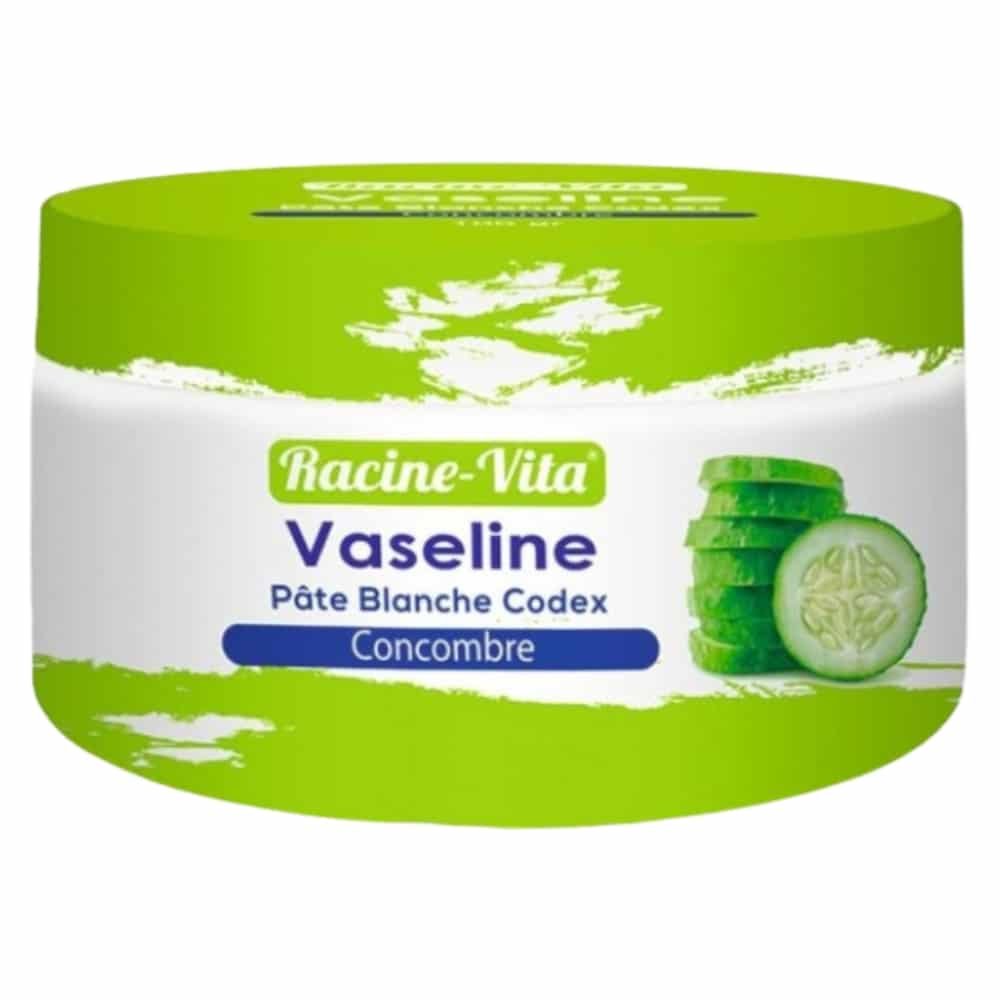 RACINE-VITA – Vaseline Pâte Blanche Codex Concombre – 100g