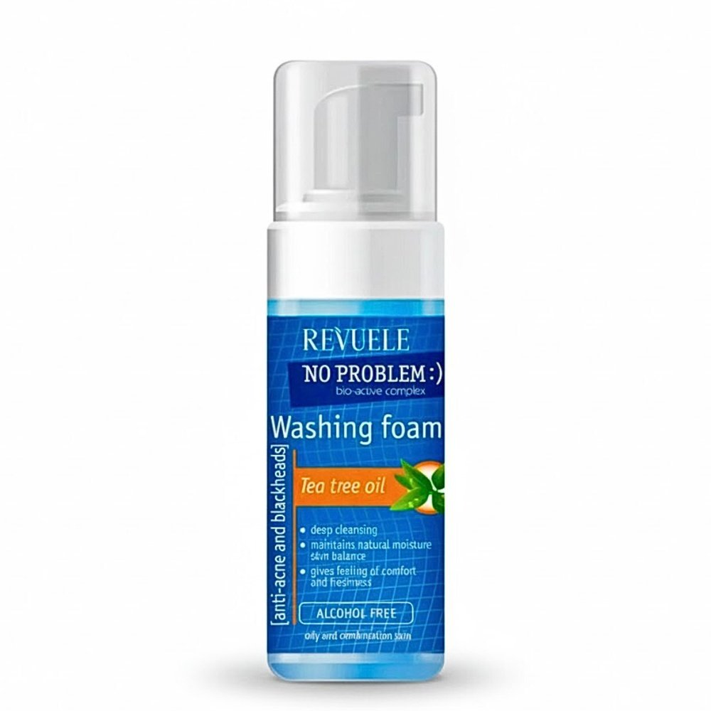 REVUELE – No Problem Washing Foam Tea Tree Oil 150Ml