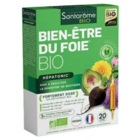 SANTARÔME – Bio Bien Être Du Foie Hépatonic Ampoules – 20u