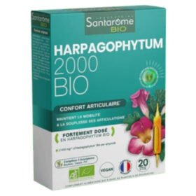 SANTARÔME – Bio Harpagophytum 2000 Confort Articulaire Ampoules – 20u
