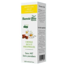 SANTÉ BIO – ​Shampoing Nutrition Reparation Cheveux Secs – 200ml