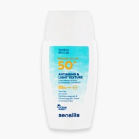 SENSILIS – Sun Water Fluid Anti-Âge Texture Légère Solaire SPF50+ – 40ml