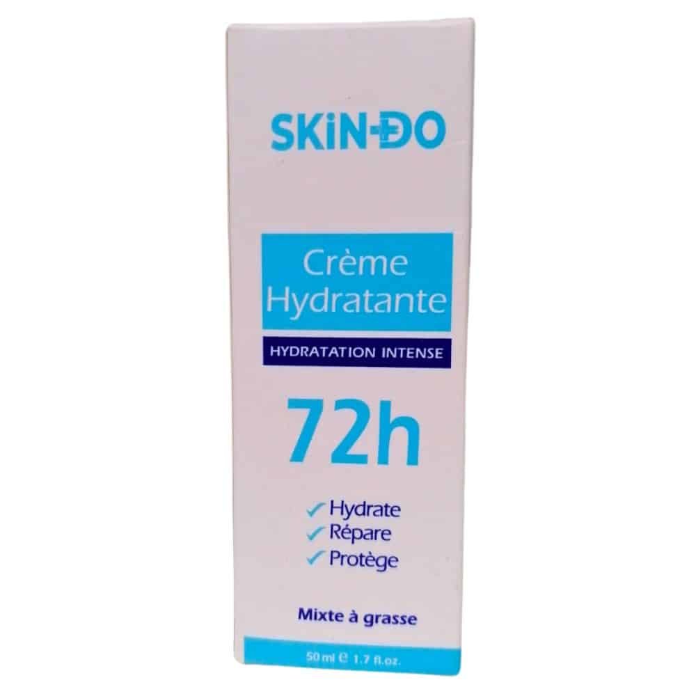 SKINDO – Crème Hydratante Intense Peau Mixte À Grasse 72h – 50ml