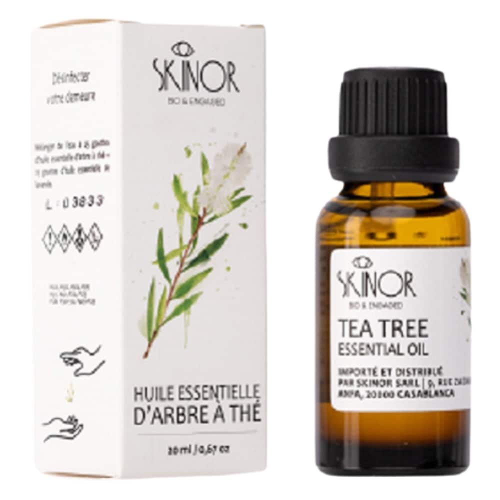 SKINOR – Huile Essentielle D’arbre À Thé – 20ml