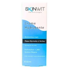 SKINWIT – Crème Hydratante 24h Peau Normale À Sèche – 50ml