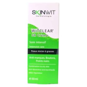 SKINWIT – Witclear Sr Crème Soin Intensif Anti-marques, Boutons Et Points Noirs – 50ml