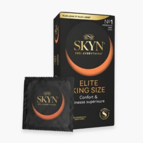 SKYN – Préservatif Elite King Size (Confort & Finesse Supérieure) – 20u