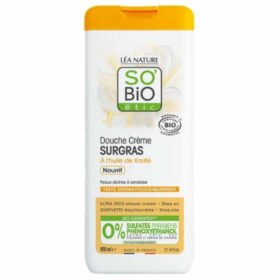 SO BIO – Douche-crème Surgras À L&rsquo;huile De Karité Nourrit Bio – 650ml