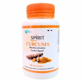 SPIRIT PHARMA – Curcuma Bien-être Articulaire Et Confort Digestif – 60 Gélules