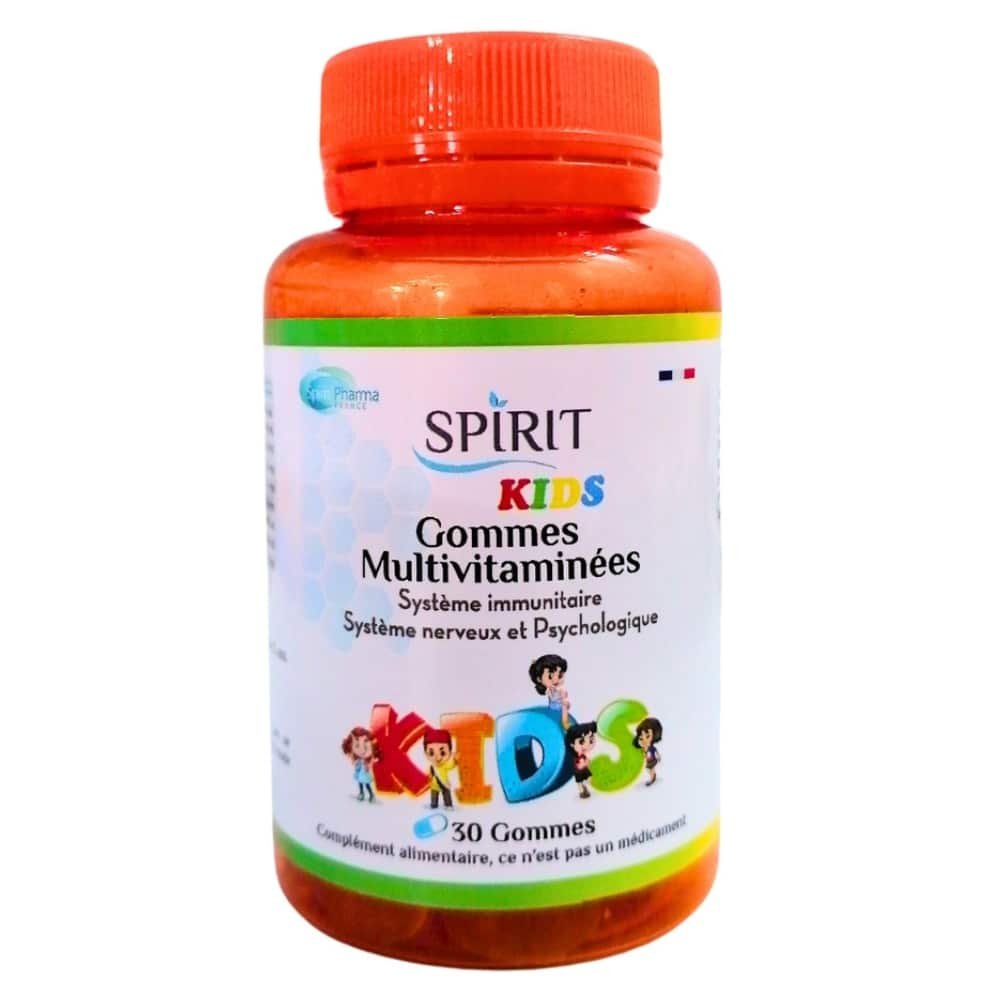 SPIRIT PHARMA – Kids Multivitaminés – 30 Gummies
