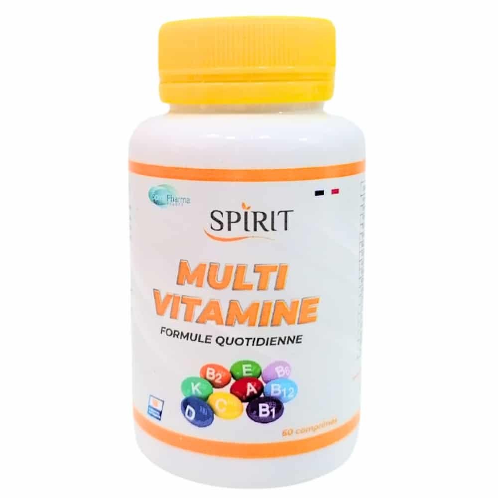 SPIRIT PHARMA – Multivitamine – 60 Comprimés