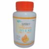 SPIRIT PHARMA – Vitamines D3 Et K2 200ui Et 3000ui Renforcement Dentition, Os Et Muscles – 60 Capsules
