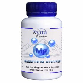 SVITA PREMIUM – Magnésium Glycinate 300mg – 40 Gélules