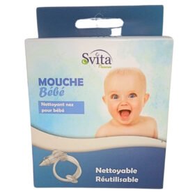 SVITA PREMIUM – Mouche Bébé Nettoyant Nez Réutilisable – 1u