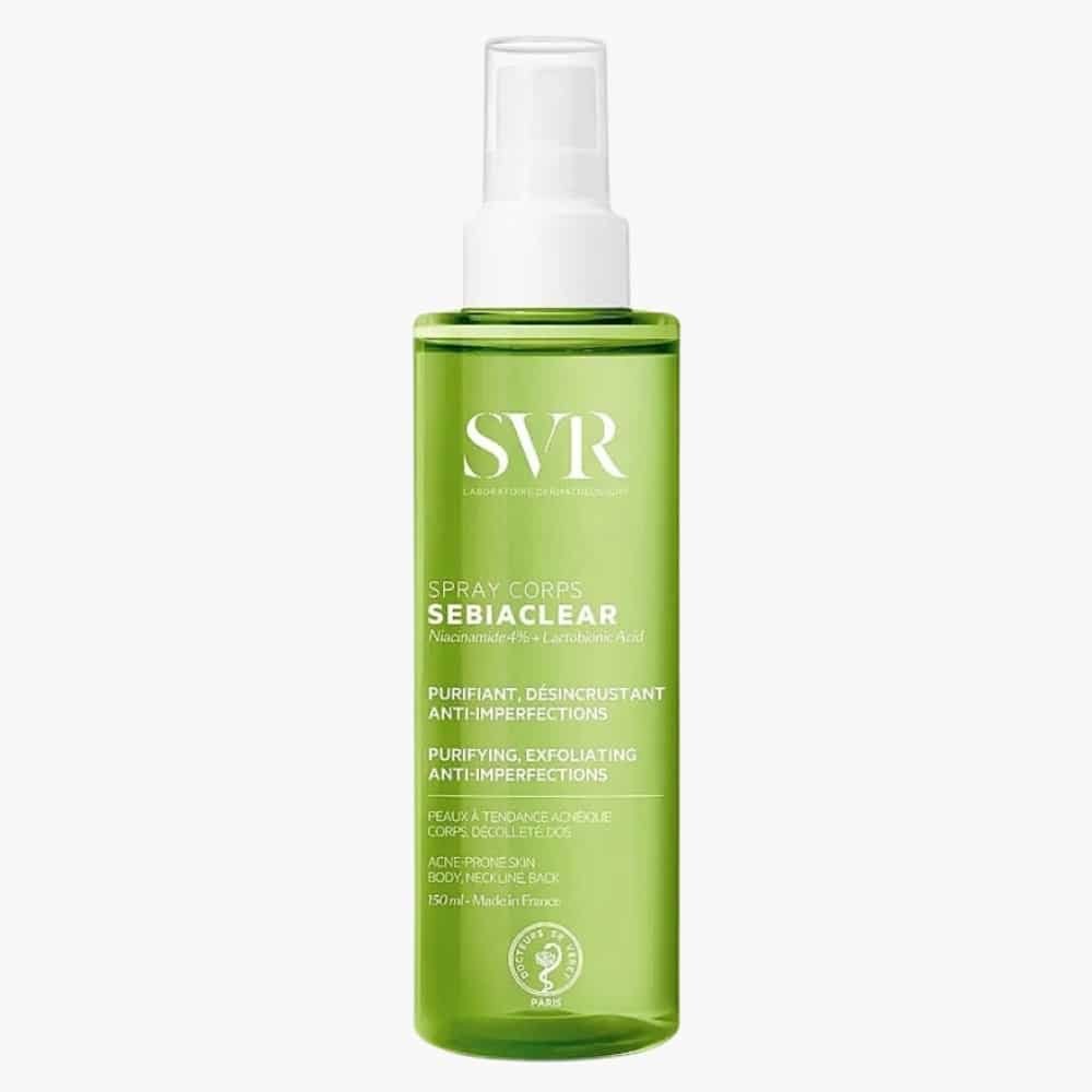 SVR – Sebiaclear Spray Corps Purifiant Désincrustant Anti-imperfections – 150ml