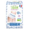 TADAM&rsquo; – Fuites Urinaires Culottes Non-irritantes Bio – Plus 100-155cm Taille M – 9u