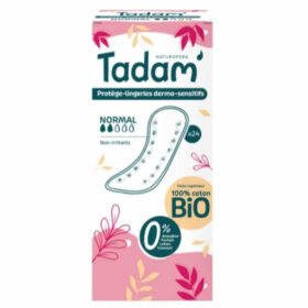 TADAM&rsquo; – Protège-lingerie Dermo-sensitifs Non-irritantes Bio – Normal – 24u