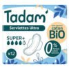 TADAM&rsquo; – Serviettes Ultra – Super+ – Bio – 12u