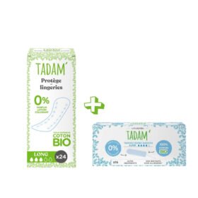 TADAM’ – Tampons Super 16 Pieces +Protege Long 24 Pieces