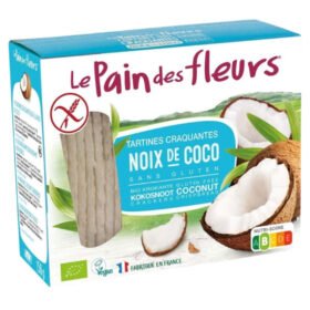 LE PAIN DES FLEURS – Tartines Craquantes À La Noix De Coco Sans Gluten – 150g