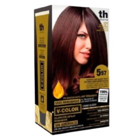 TH-PHARMA – Vitalia Color Coloration Capillaire Sans Ammoniac – Th-pharma N 5.57 – Châtain Clair Acajou Violet