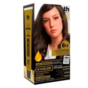 TH-PHARMA – Vitalia Color Coloration Capillaire Sans Ammoniac – Th-pharma N 6.13 – Blond Foncé Cendré Doré
