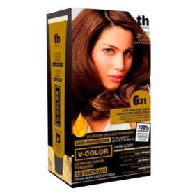 TH-PHARMA – Vitalia Color Coloration Capillaire Sans Ammoniac – Th-pharma N 6.31 – Blond Foncé Doré Cendré