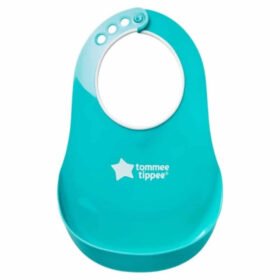 TOMMEE TIPPEE – Bavoir Avec Fermoir Réglable Turquoise – 1u