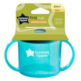 TOMMEE TIPPEE – Everydayessentials Firstcup Première Tasse À Bec 4mois+ Mauve 190ml – 1u