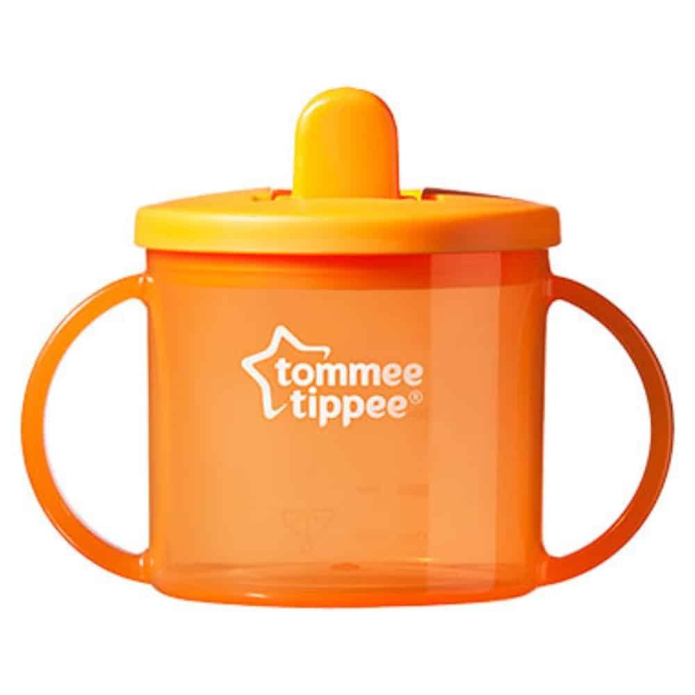 TOMMEE TIPPEE – Everydayessentials Firstcup Première Tasse À Bec 4mois+ Orange 190ml – 1u