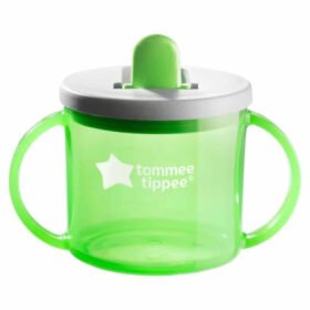 TOMMEE TIPPEE – Everydayessentials Firstcup Première Tasse À Bec 4mois+ Vert 190ml – 1u