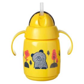 TOMMEE TIPPEE – Tasse À Paille Jaune 300ml – 1u