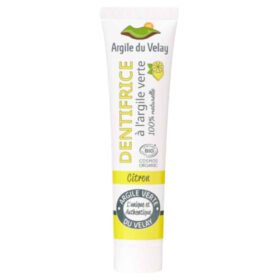 VELAY – Dentifrice À L&rsquo;argile Verte Goût Citron Bio – 75ml