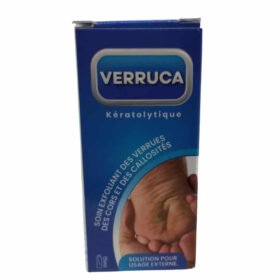 VERRUCA – Kératolytique Soin Exfoliant Des Verrues, Cors Et Callosités – 15ml